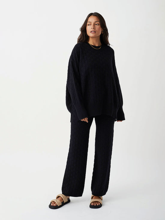 Arcaa Movement - Sierra Organic Knit Pant - Black
