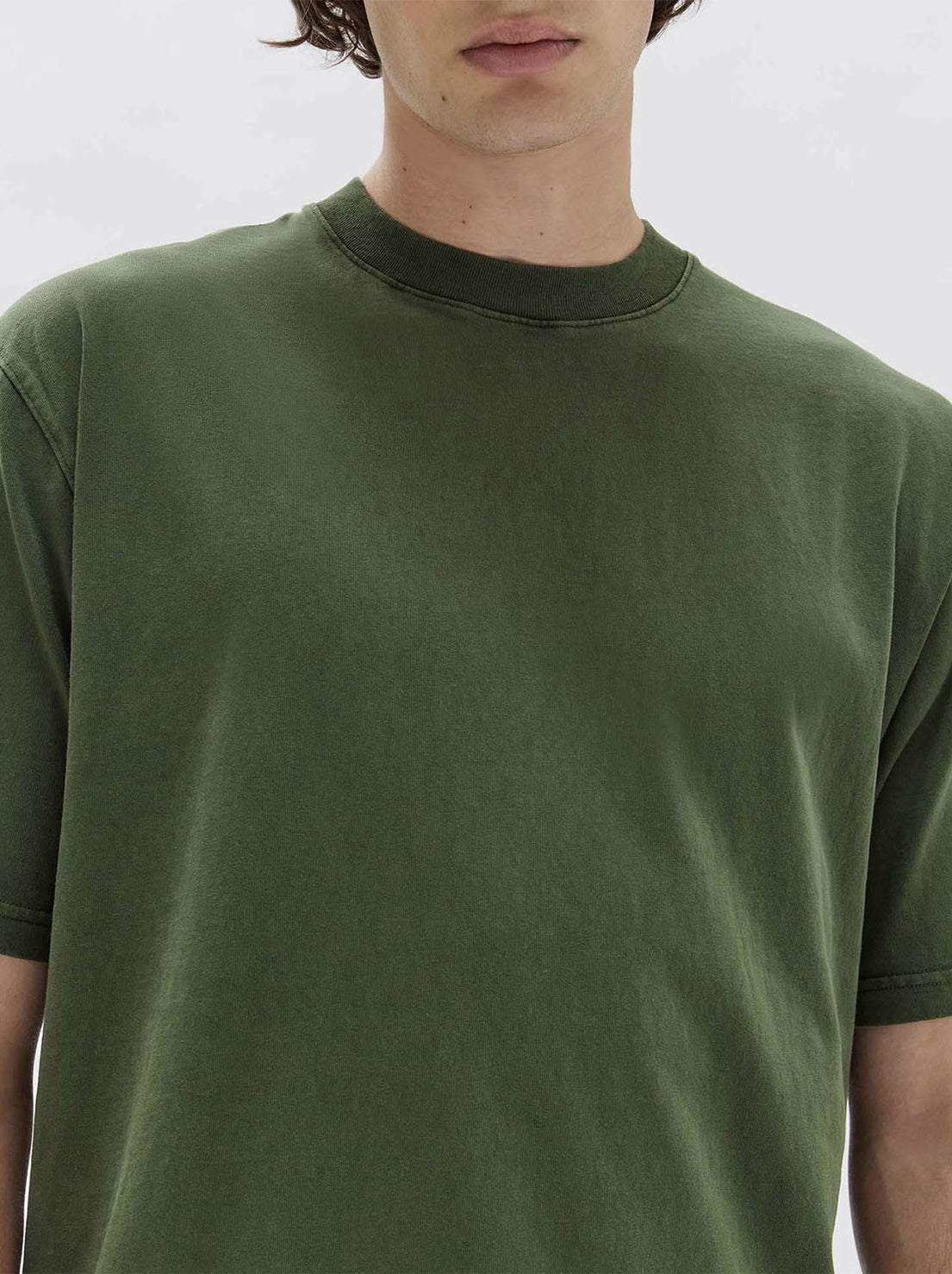 Assembly - Knox Organic Oversized Tee - Forest