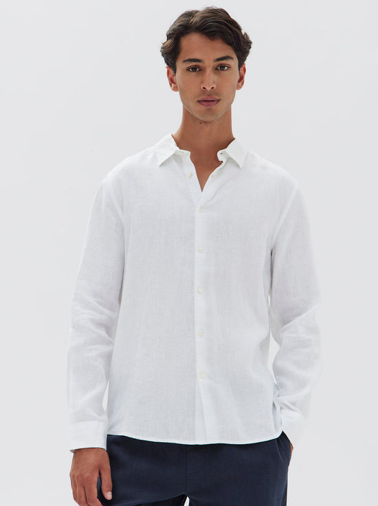 Assembly - Casual Long Sleeve Shirt - White