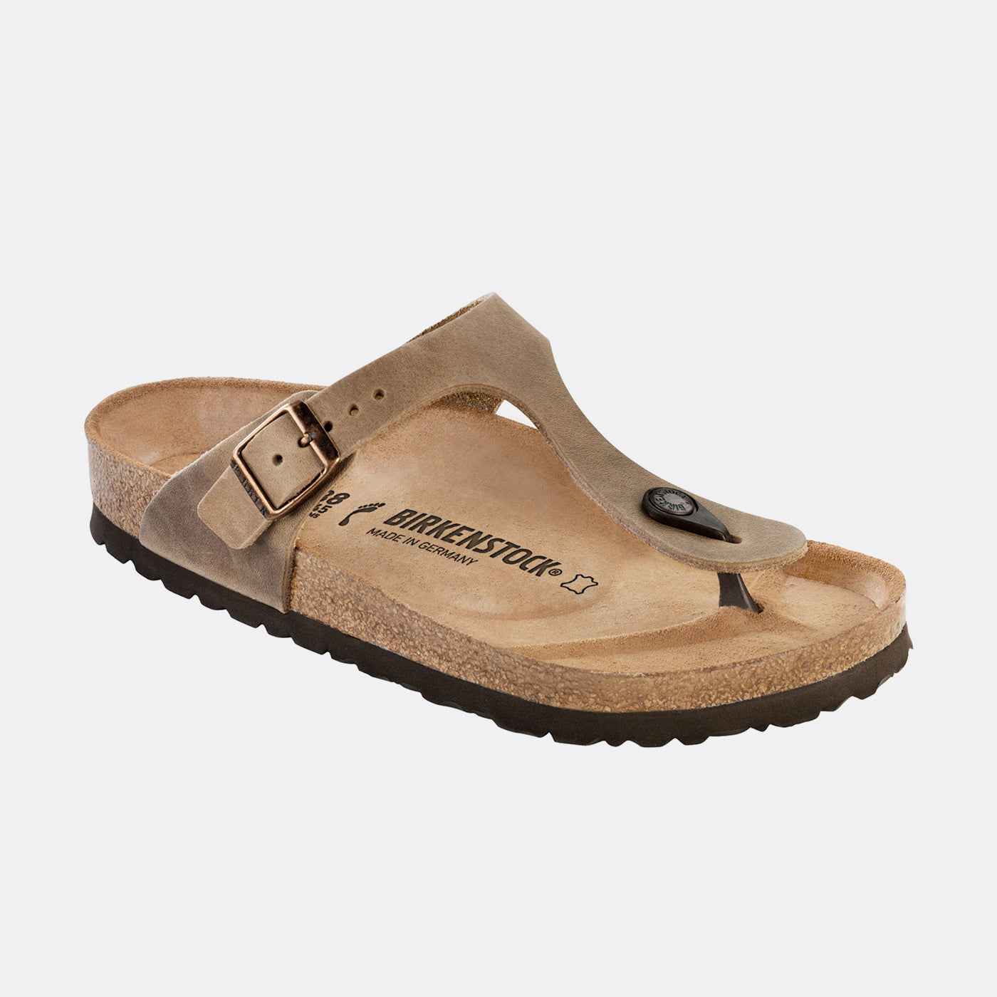 Birkenstock - Gizeh - Oiled Leather - Tabacco Brown - Regular