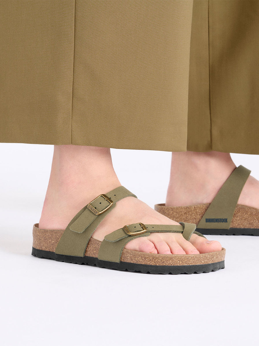 Birkenstock Mayari Vegan Synthetic Pine Green Regular