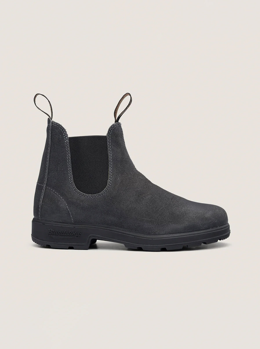 Blundstone 1910 Unisex Chelsea Boot Steel Grey Suede – Abicus