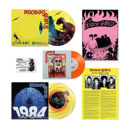 Hoodoo Gurus - Stoneage Romeos. 2LP [Deluxe 40th Anniversary Picture Disc Double Vinyl w. Bonus Orange 7"]