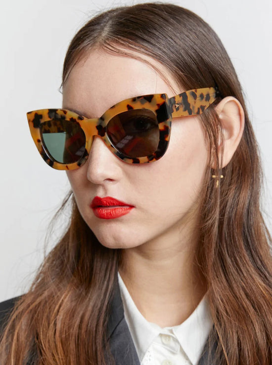 Karen Walker Eyewear - Northern Lights Sunglasses - Crazy Tort