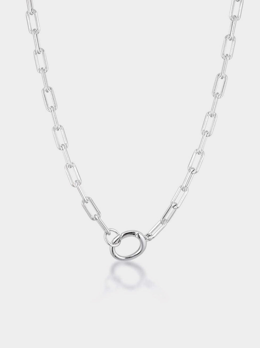 Linda Tahija - Paperclip Necklace - Sterling Silver