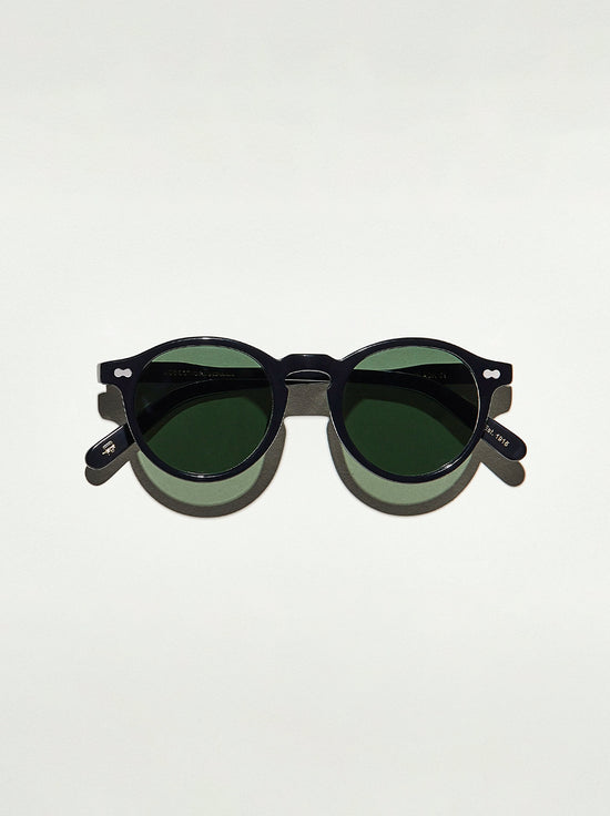 Moscot - Miltzen Sunglasses in Black 46 (Reg) - G15 Lens