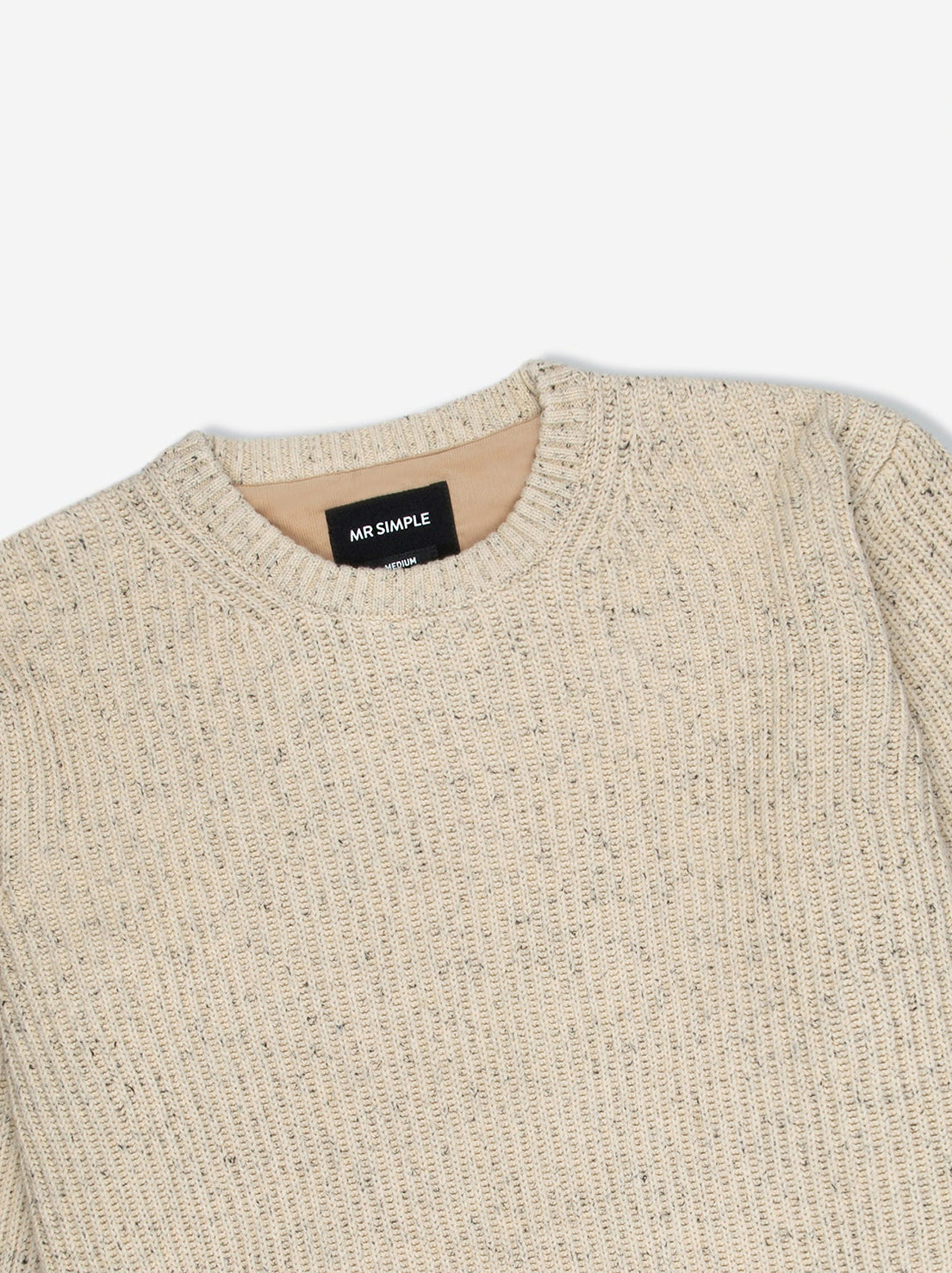 Mr Simple - Fisher Chunky Knit - Oatmeal