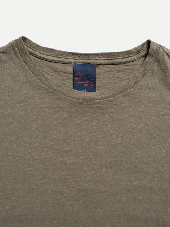 Nudie - Roffe T-Shirt - Pale Olive