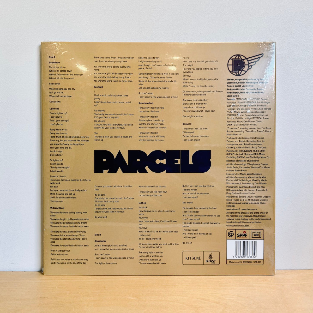 Parcels - Parcels. LP [180g Black Vinyl Edition] – Abicus