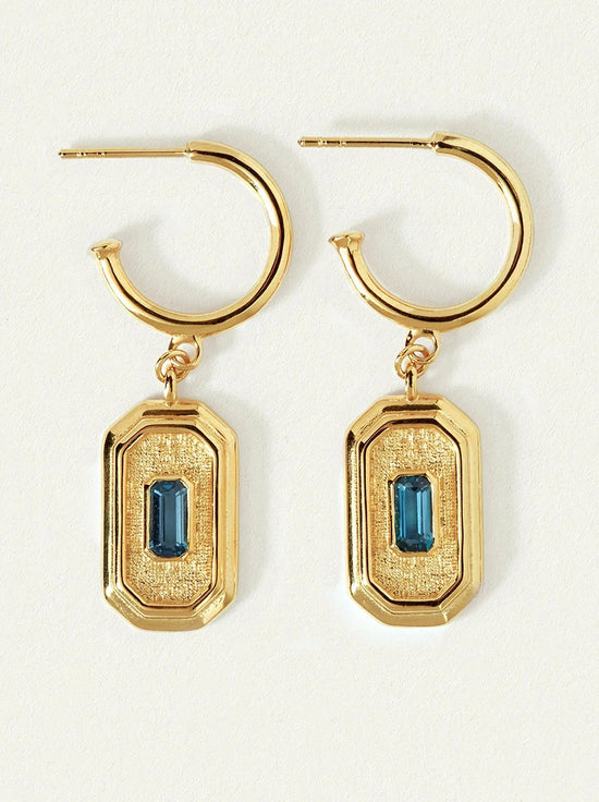 Temple of the Sun - Byzantine Earrings - Gold
