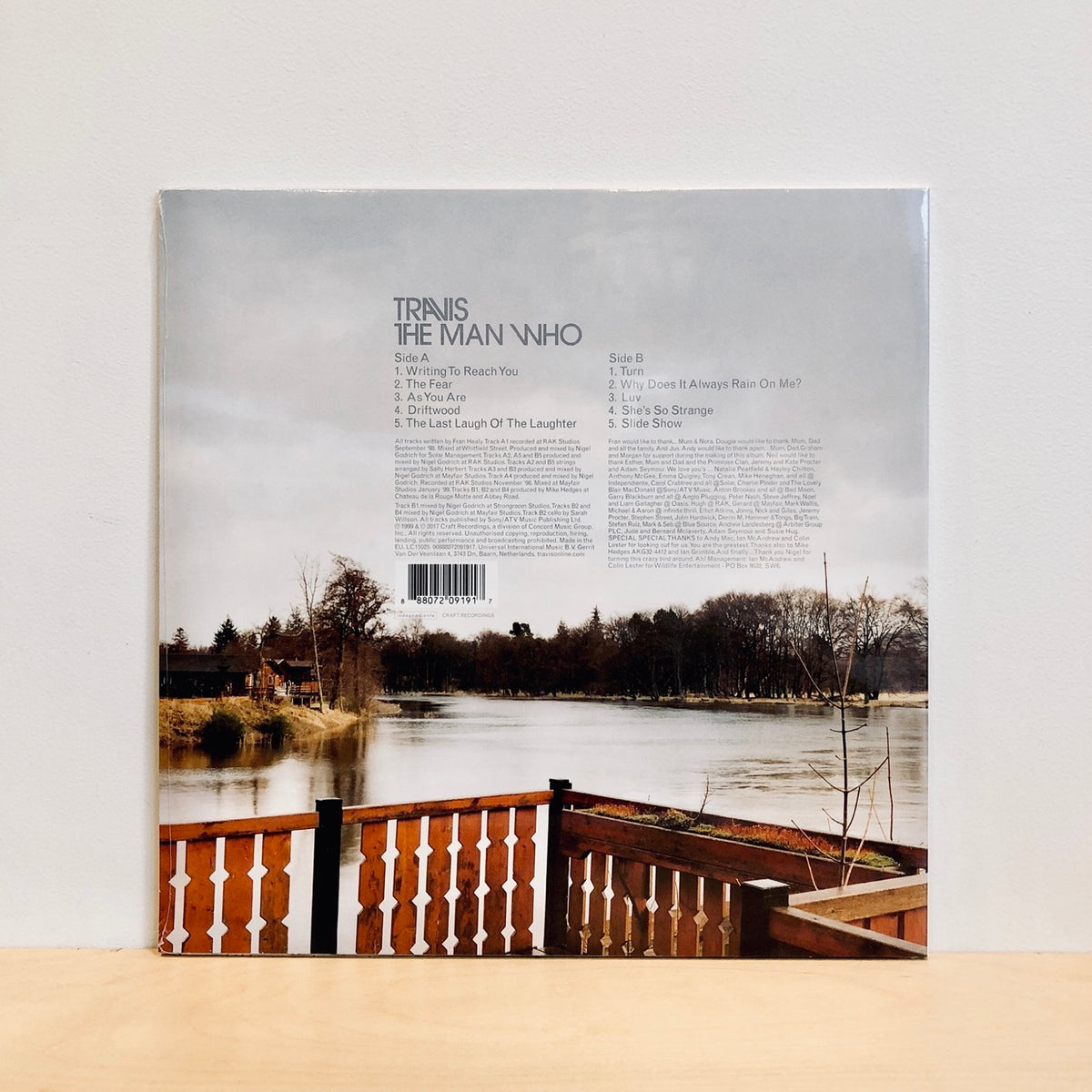【LP】Travis / The Man Who 限定版 LPレコード Travis - The Man Who. LP [20th Anniversary Edition] GERMAN IMPORT