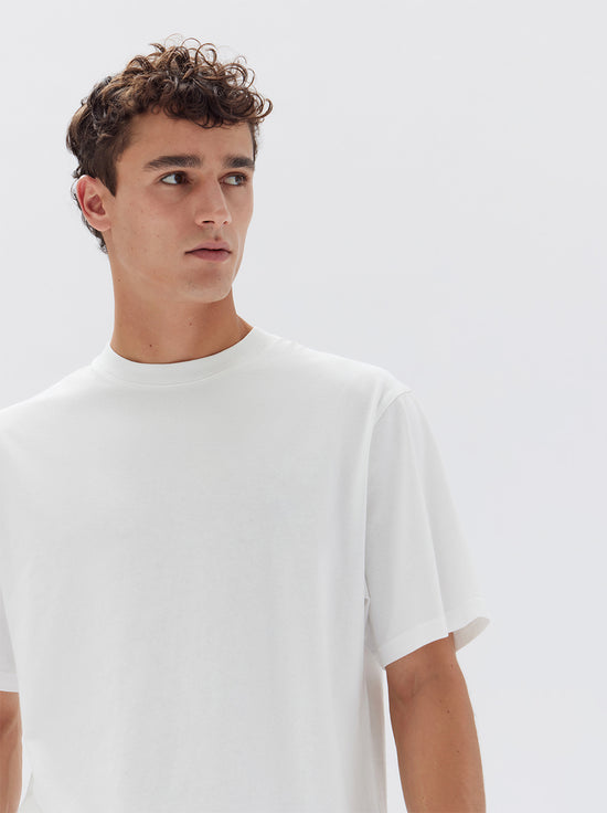 Assembly - Knox Organic Oversized Tee - Antique White