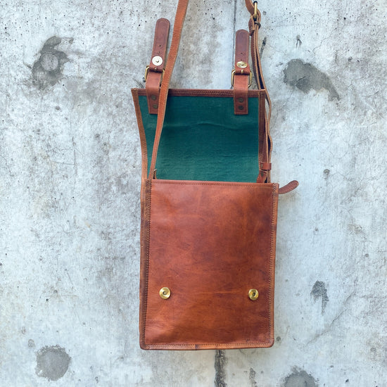Billy Goat Designs - Leather Satchel - Small 11" (S11)