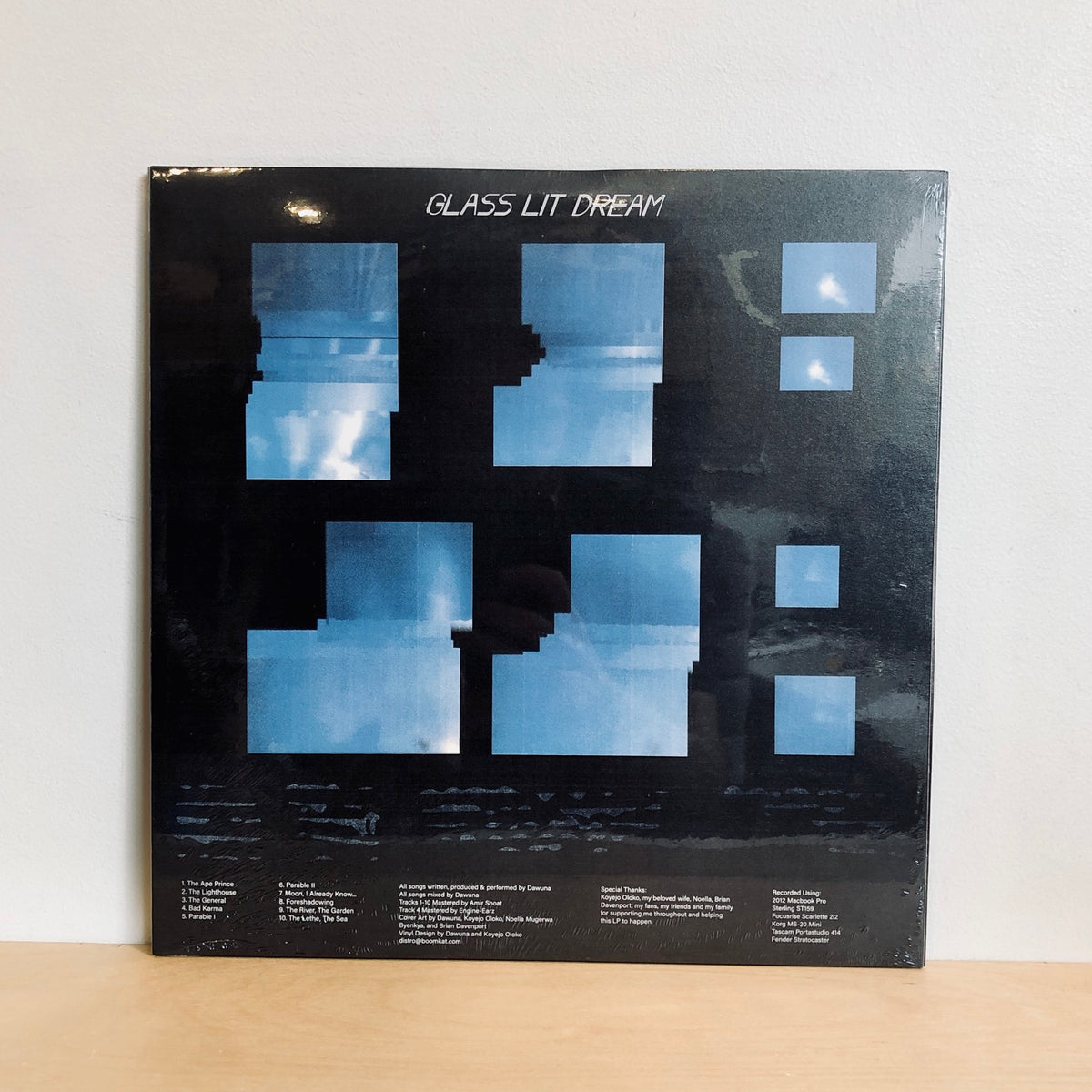 Dawuna - Glass Lit Dream. LP - Ltd. Ed Aqua Vinyl [UK IMPORT] – Abicus