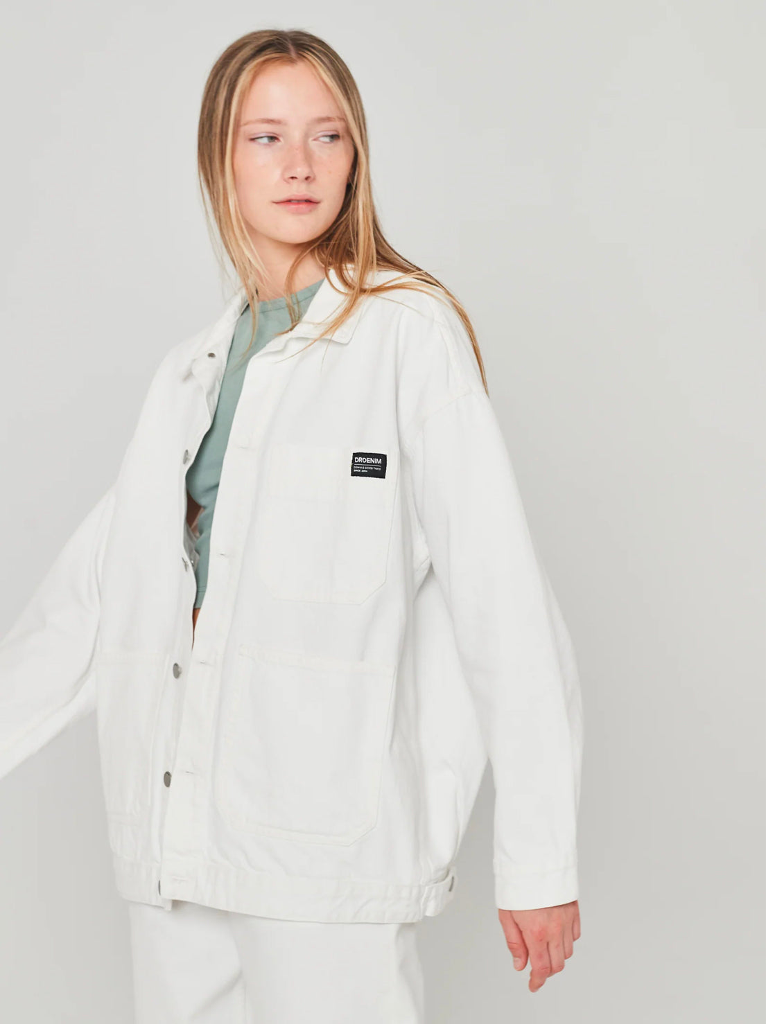 Dr Denim - Ina Worker Jacket - White