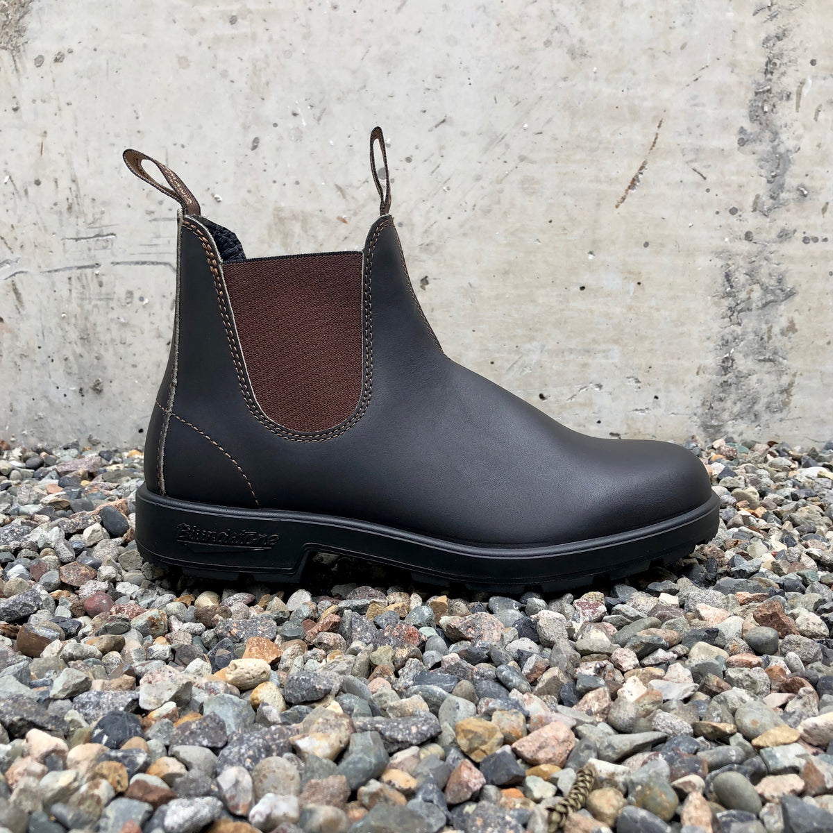 Blundstone 500 Unisex Chelsea Boot Stout Brown Abicus