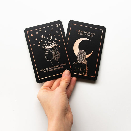 Dreamy Moons - Affirmation Cards