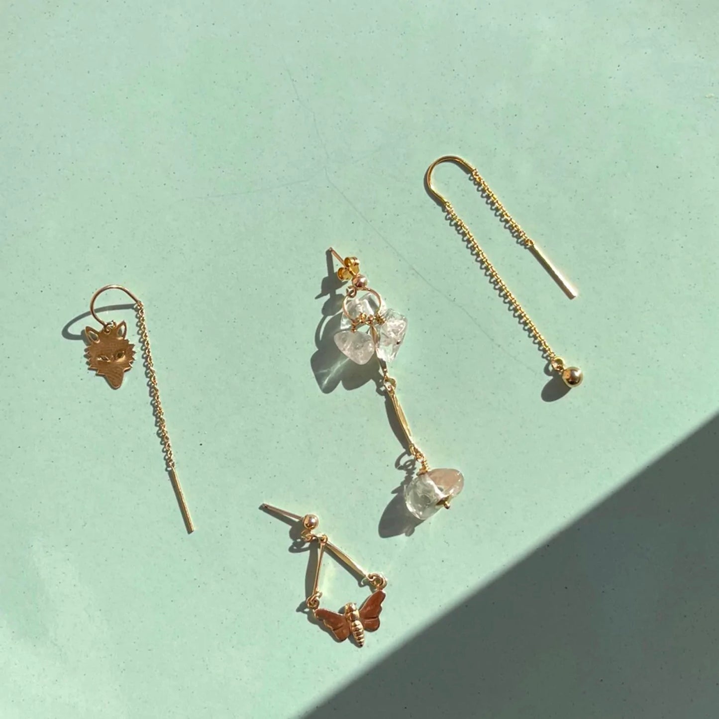 Petite Grand - Acqua Earrings - Gold
