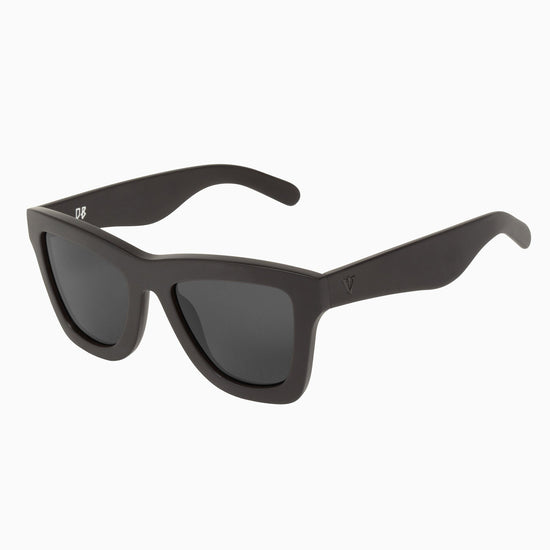 Valley - DB Sunglasses - Matte Black / Black Lens