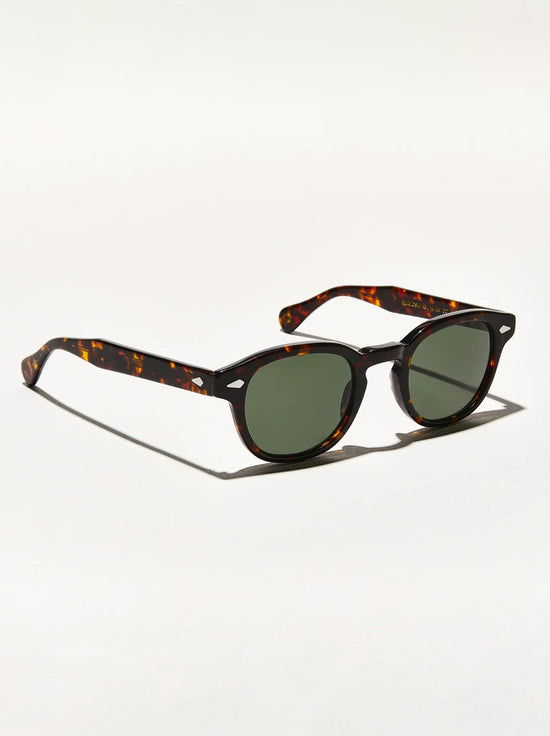 Moscot - Lemtosh Sunglasses in Tortoise 46 (Reg) - G15 Lens