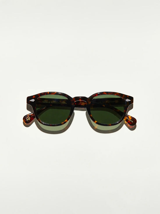 Moscot - Lemtosh Sunglasses in Tortoise 46 (Reg) - G15 Lens