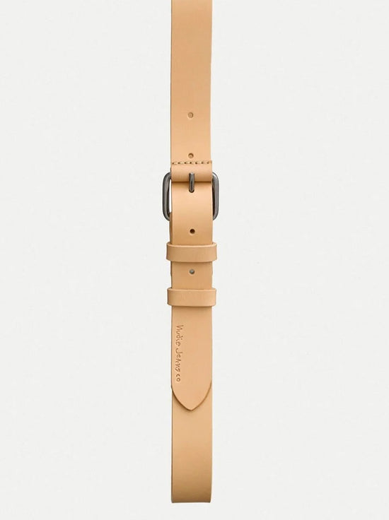 Nudie - Dwayne Leather Belt - Natural
