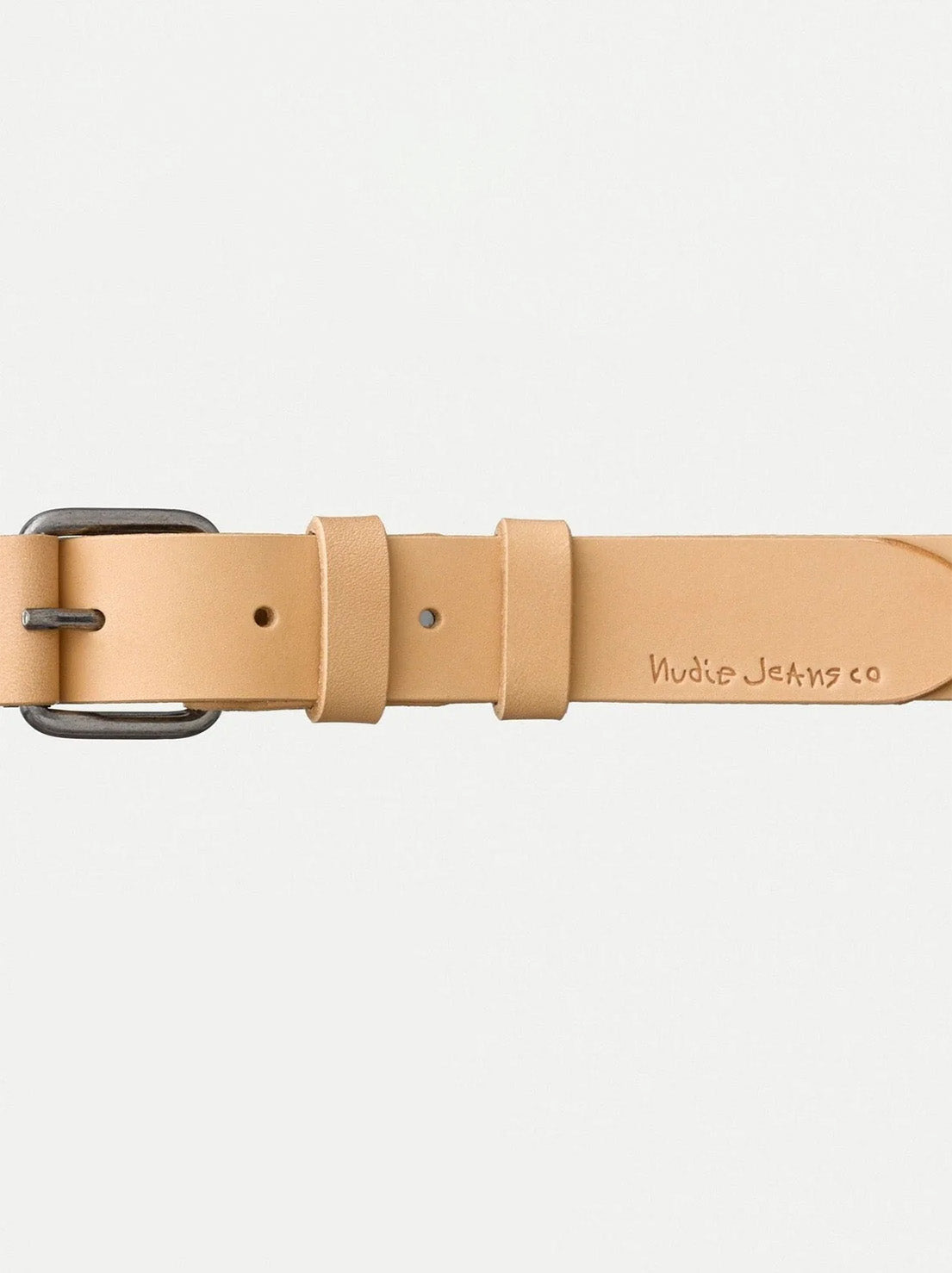 Nudie - Dwayne Leather Belt - Natural
