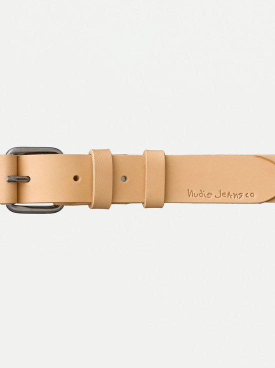 Nudie - Dwayne Leather Belt - Natural