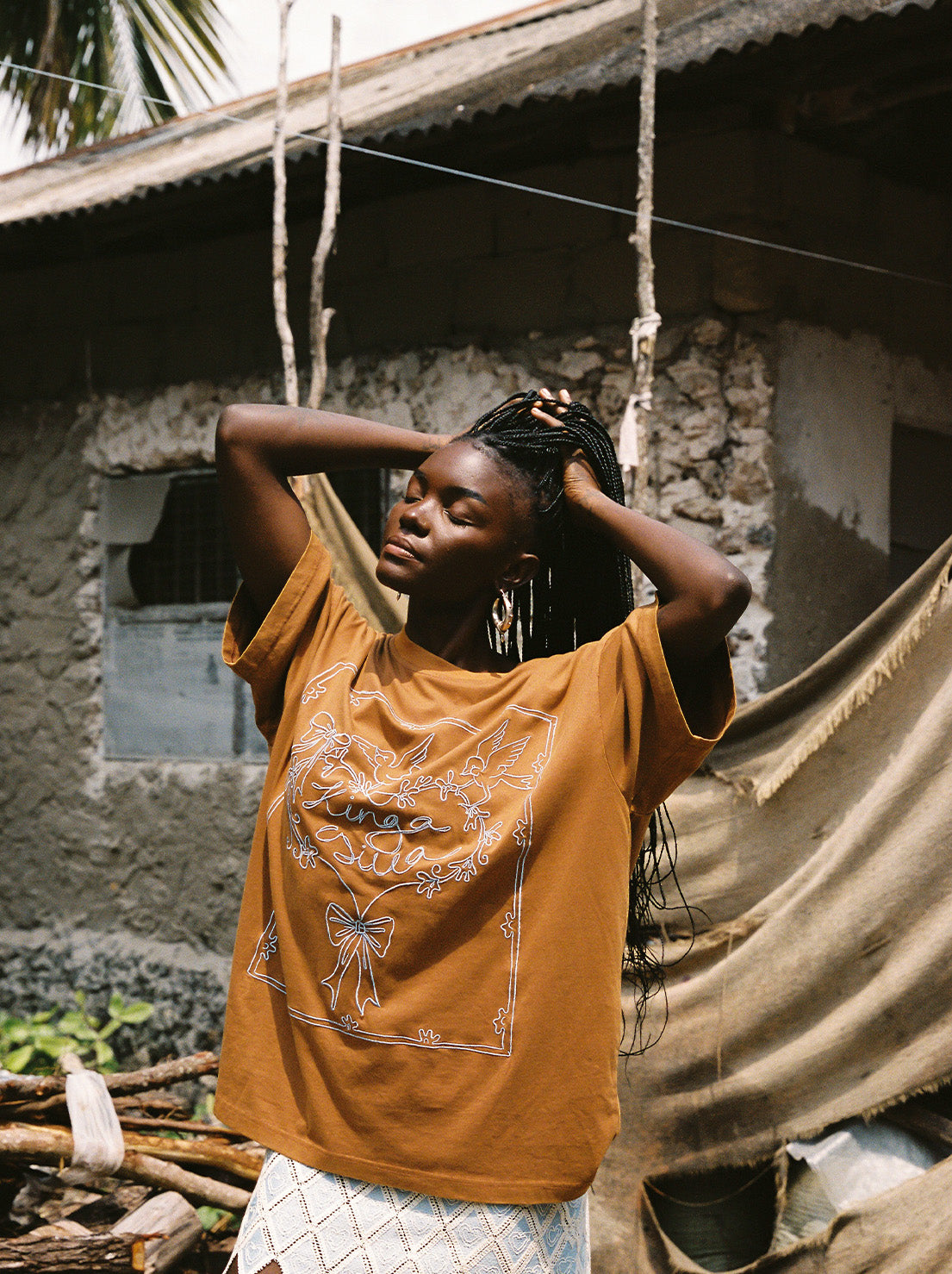 Kinga Csilla - Amante Tee - Brown