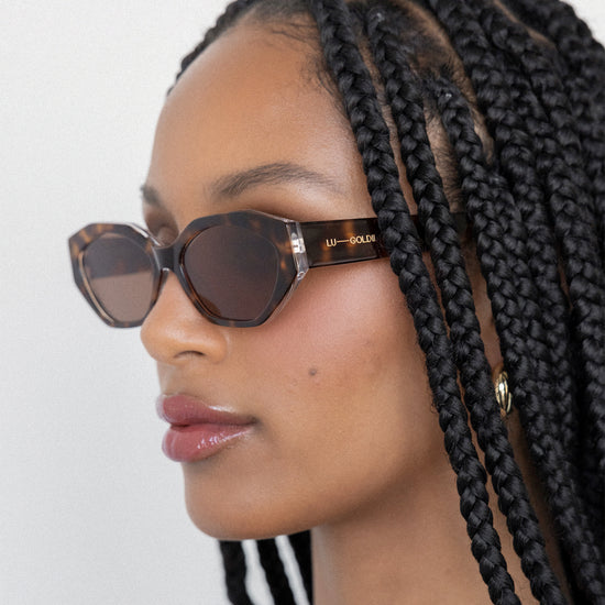 Lu Goldie - Eliana Sunglasses - Tort