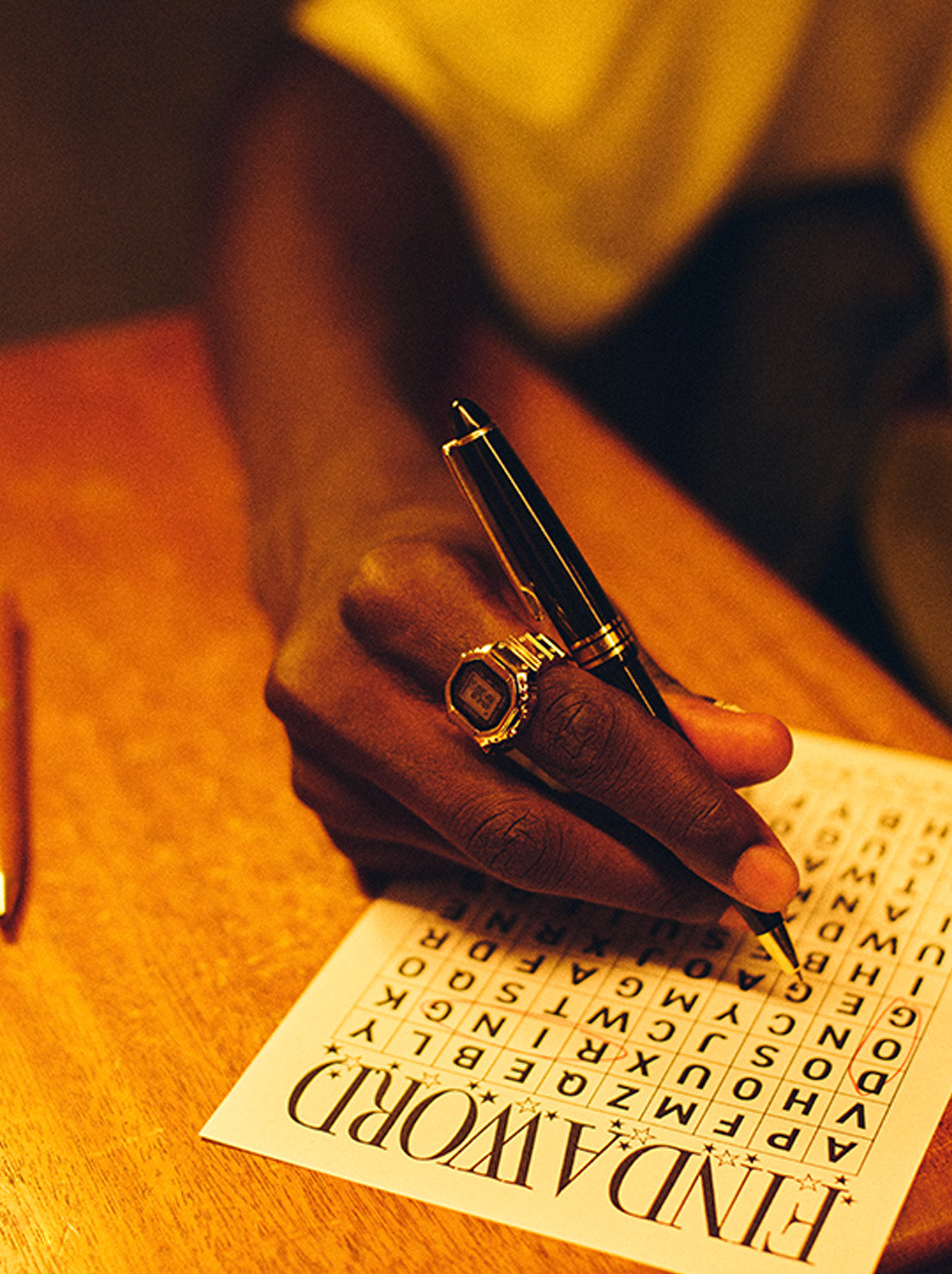 Casio - Digital Ring Watch - Gold (CRW001-GD)