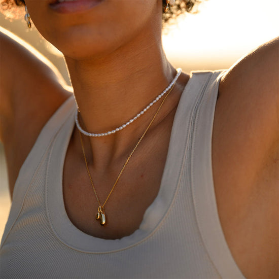 Linda Tahija - Coastal Pearl Necklace - Sterling Silver