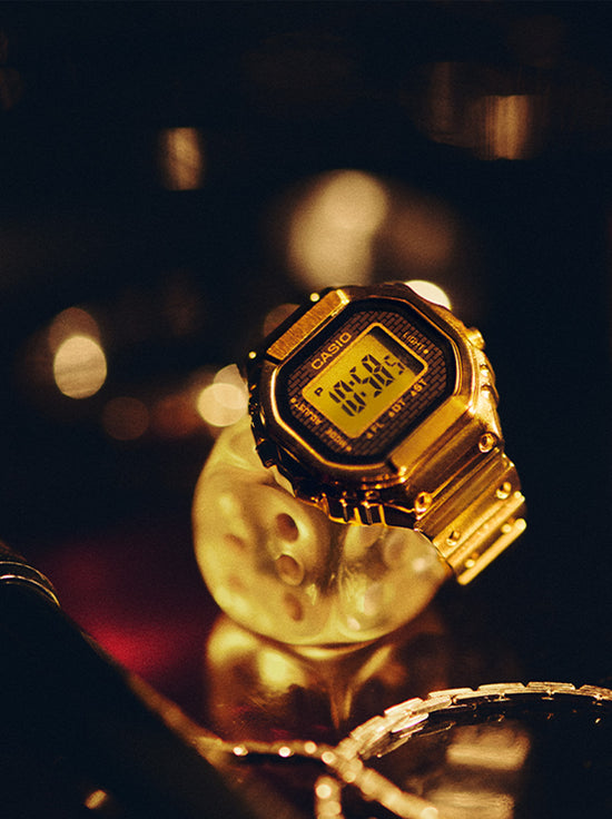 Casio - Digital Ring Watch - Gold (CRW001-GD)