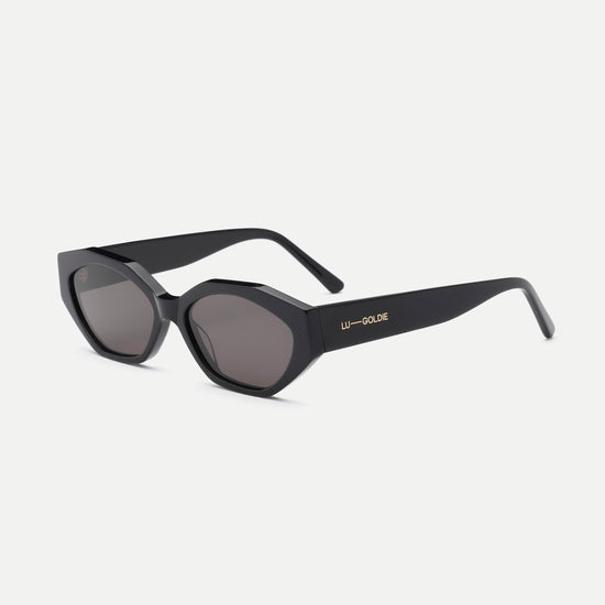 Lu Goldie - Eliana Sunglasses - Black