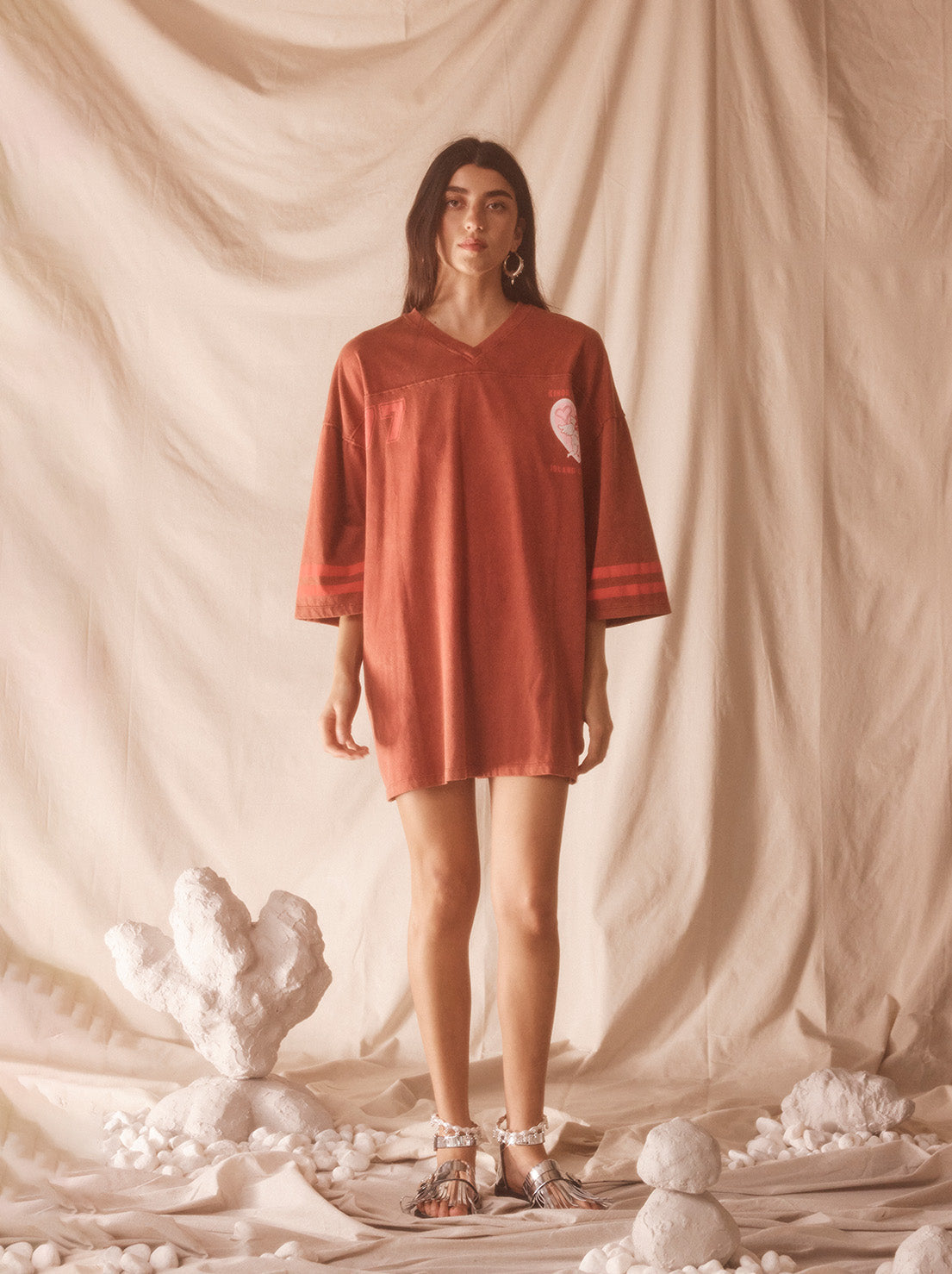 Kinga Csilla - Team KC Tee Dress - Red