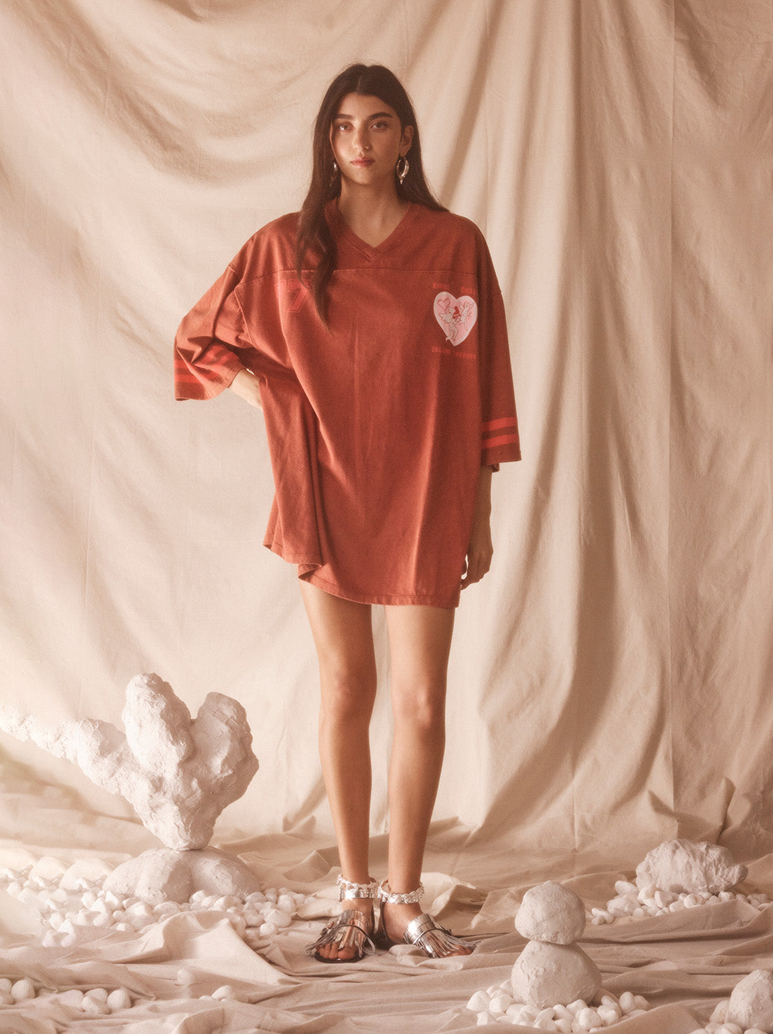 Kinga Csilla - Team KC Tee Dress - Red