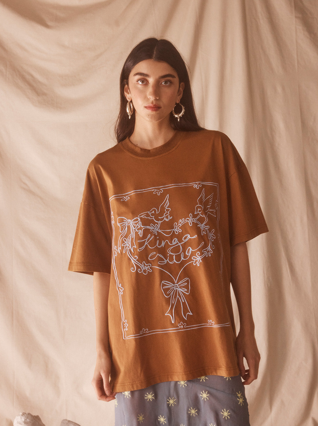 Kinga Csilla - Amante Tee - Brown