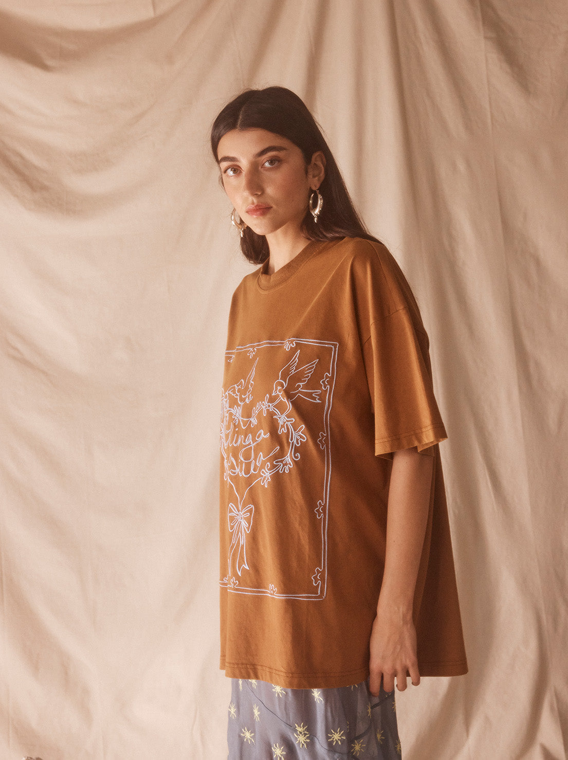 Kinga Csilla - Amante Tee - Brown