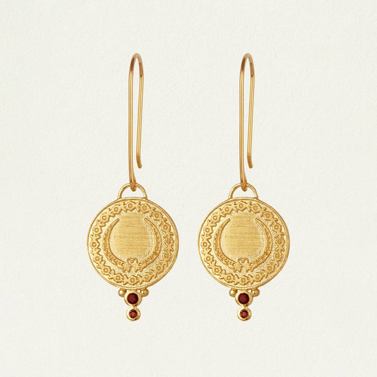Temple of the Sun - Ariana Earrings - Gold