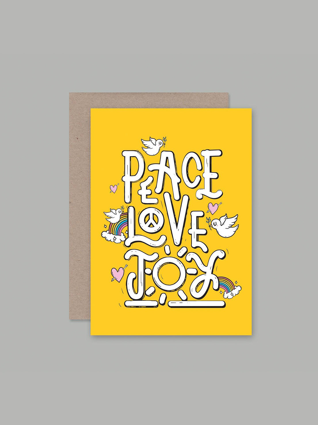 AHD Card - Peace Love Joy (TGTC0204)