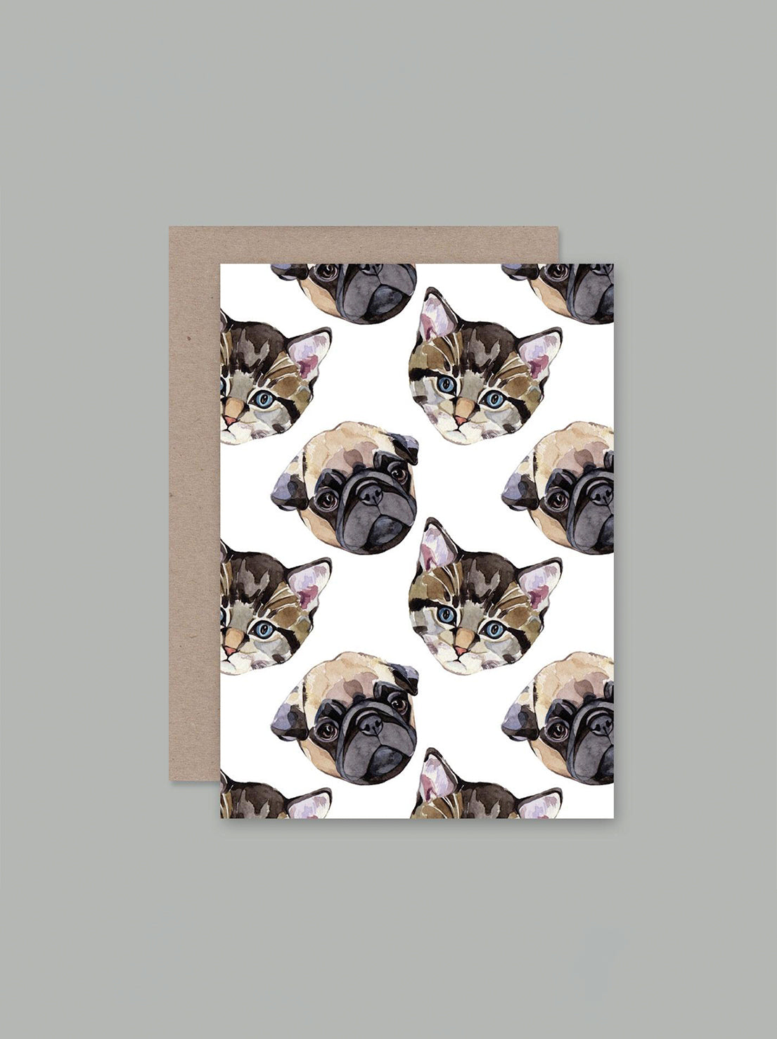 AHD Card - Pug/Cat (LM0101)