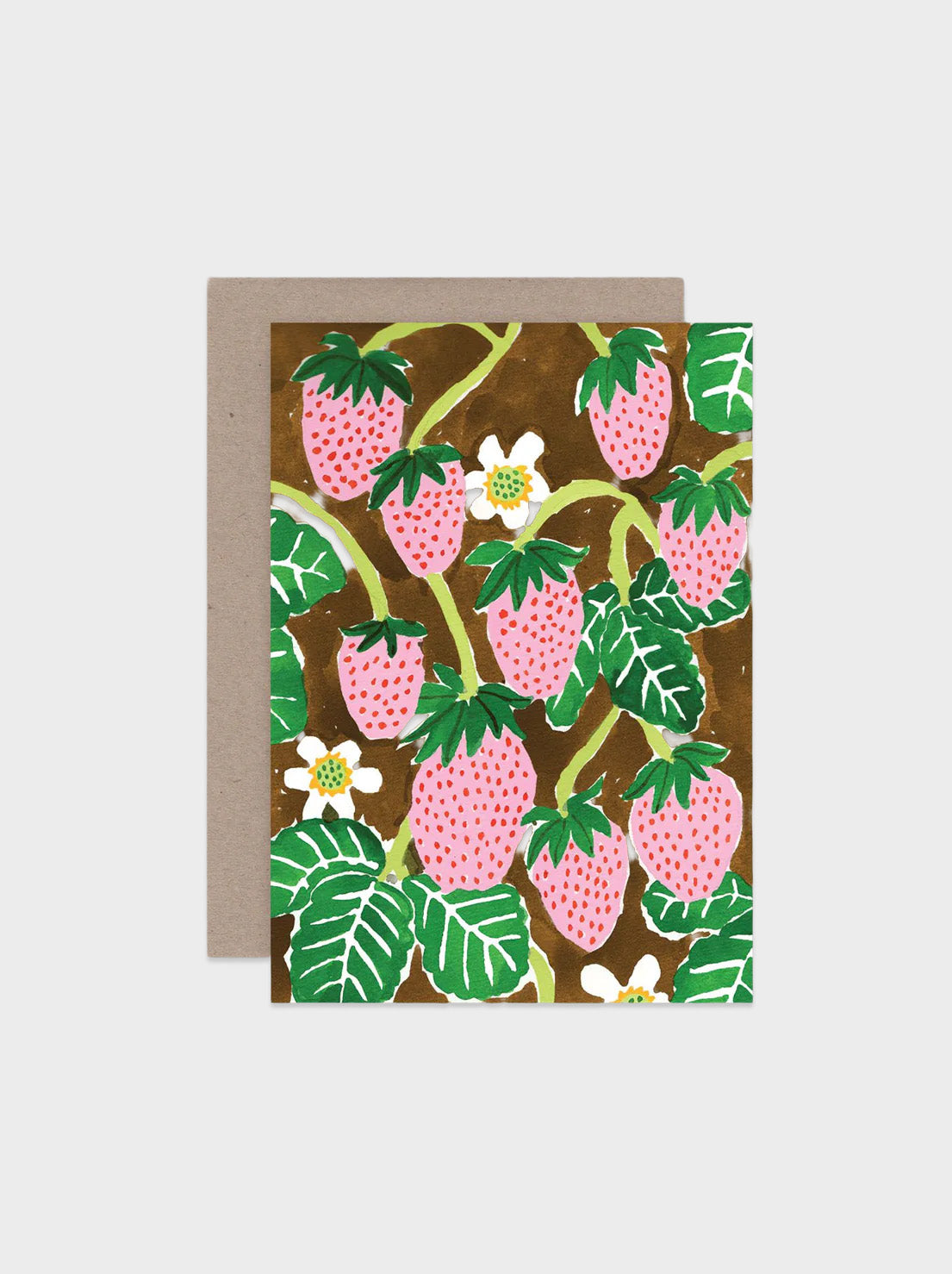 AHD Card - Strawberry Garden - (ES0403)