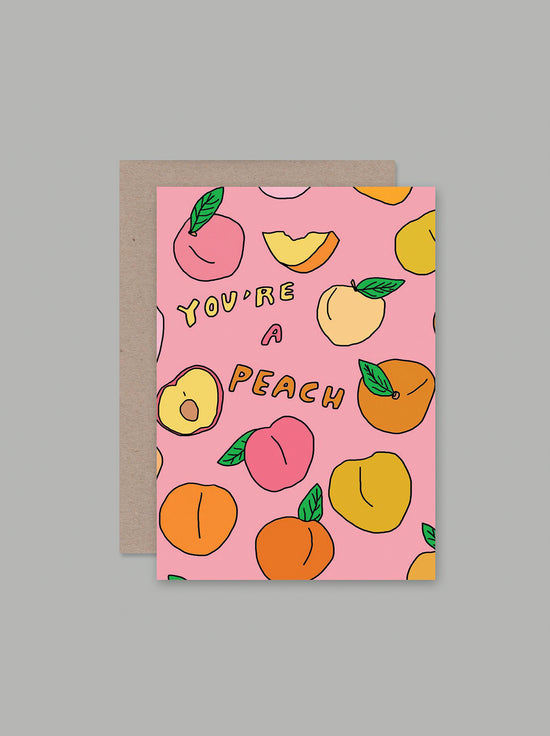 AHD Card - You're A Peach (TI0903)
