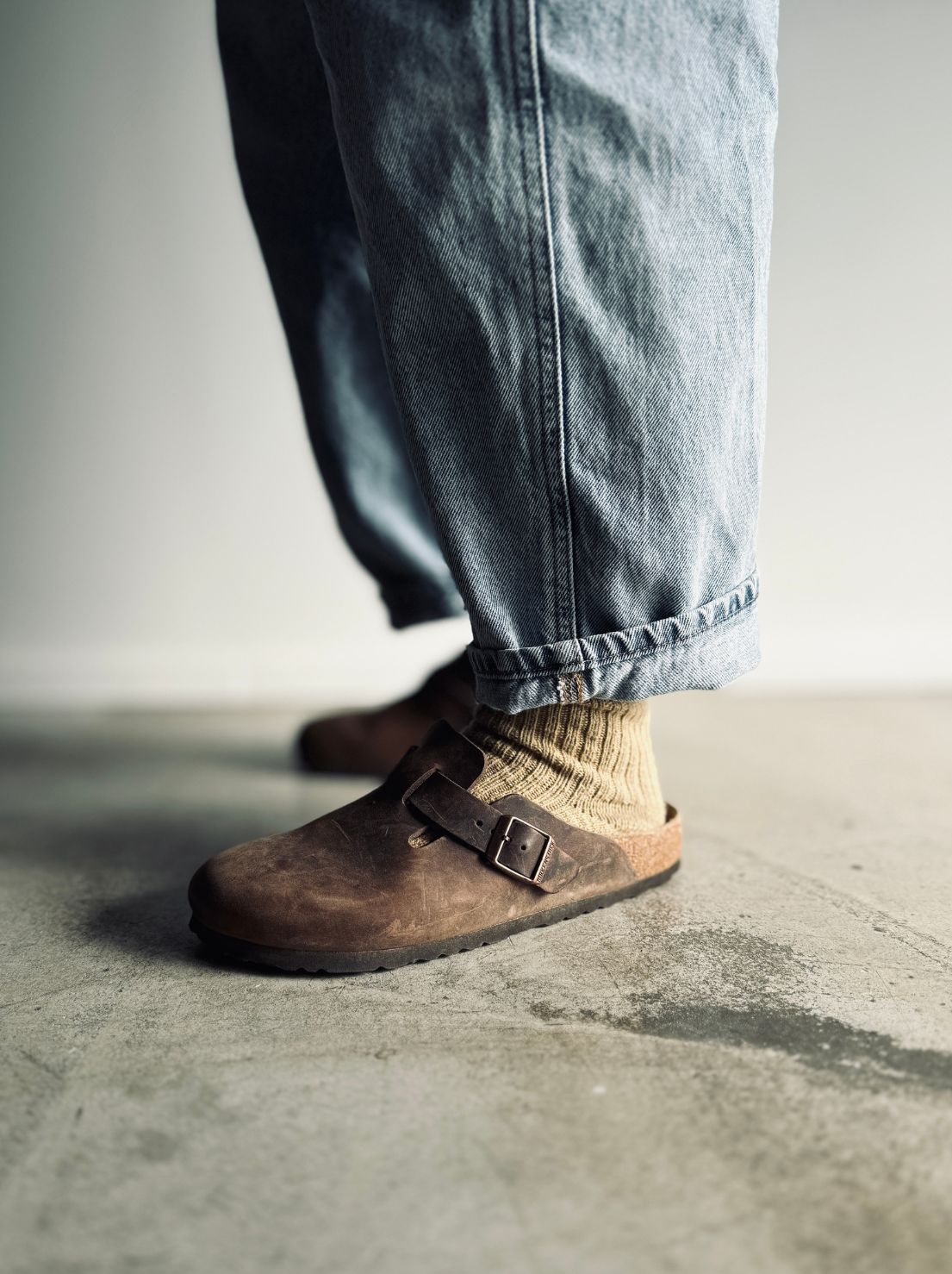 Birkenstock - Boston - Oiled Leather - Habana - Regular
