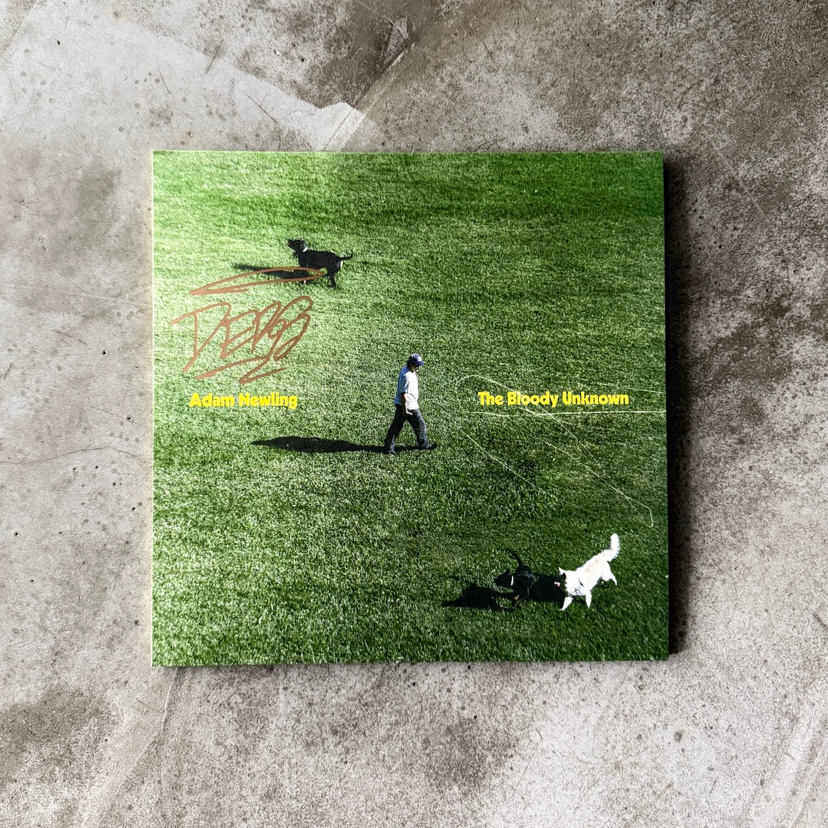 Adam Newling - The Bloody Unknown. LP [Ltd. Signed Doggy Bag Splatter Vinyl]