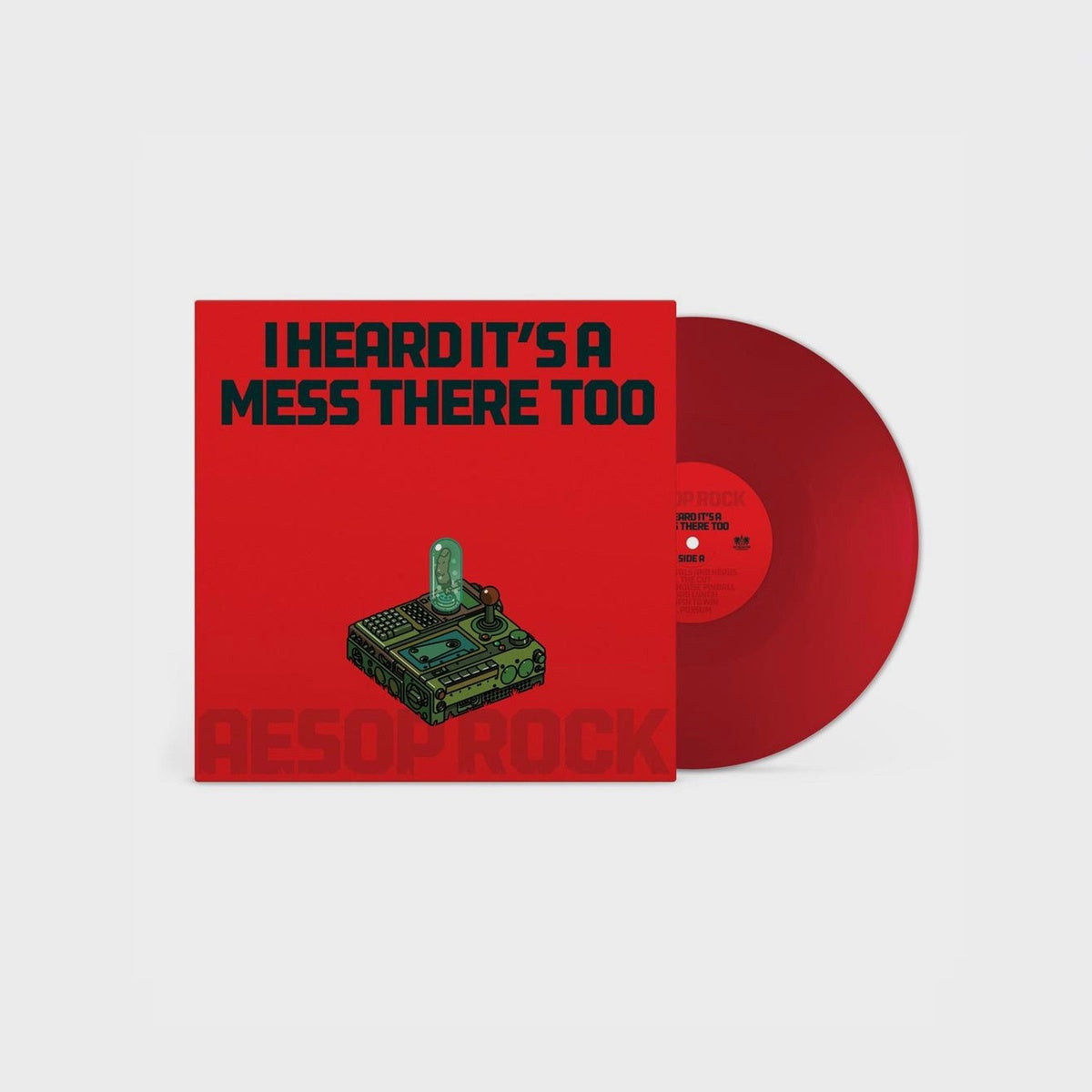 Aesop Rock - I Heard It's A Mess There Too. LP [Apple Red Vinyl]