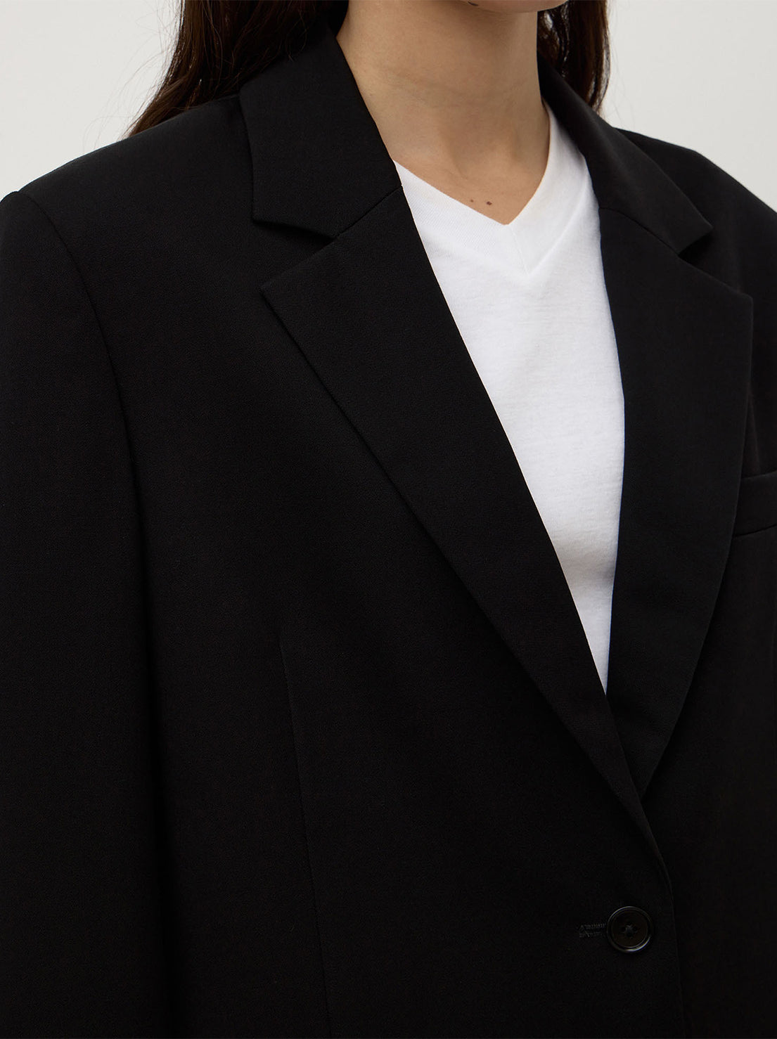 Assembly Label - Anika Wool Blazer - Black