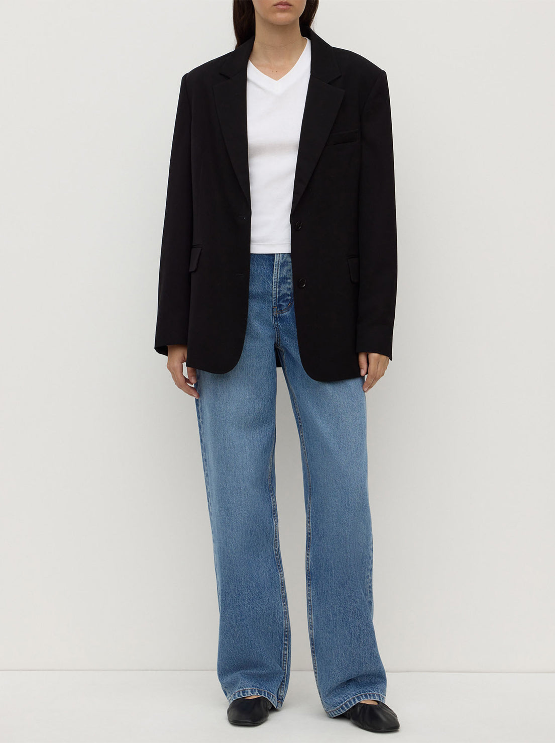 Assembly Label - Anika Wool Blazer - Black