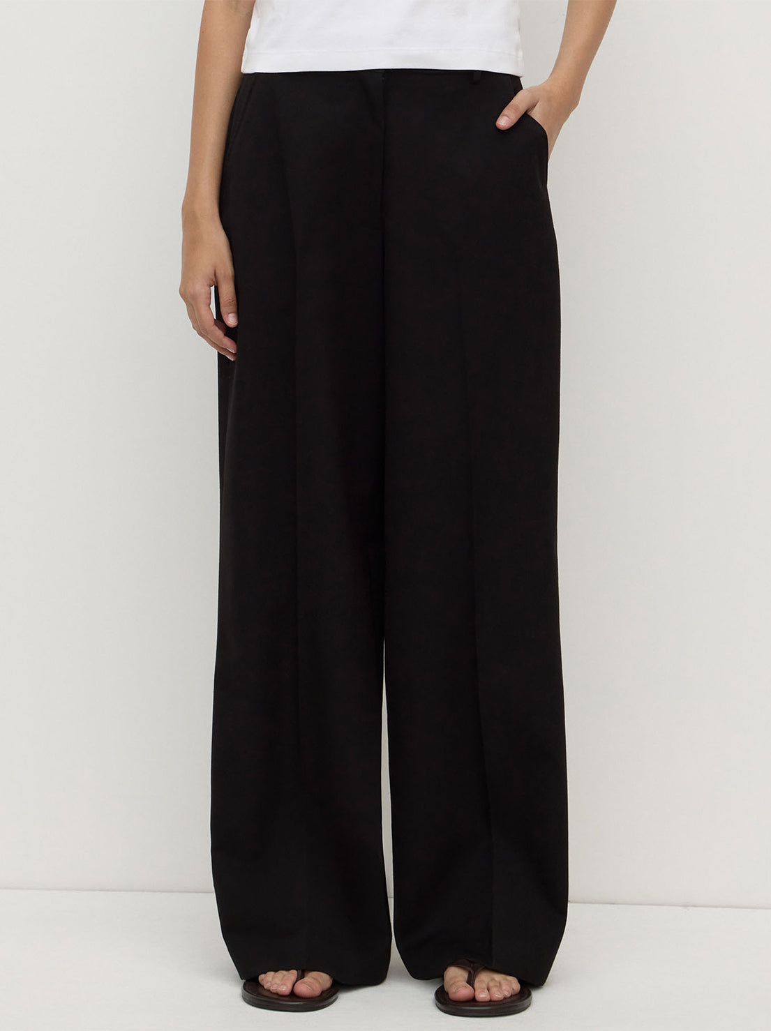 Assembly - Anika Wool Pant - Black