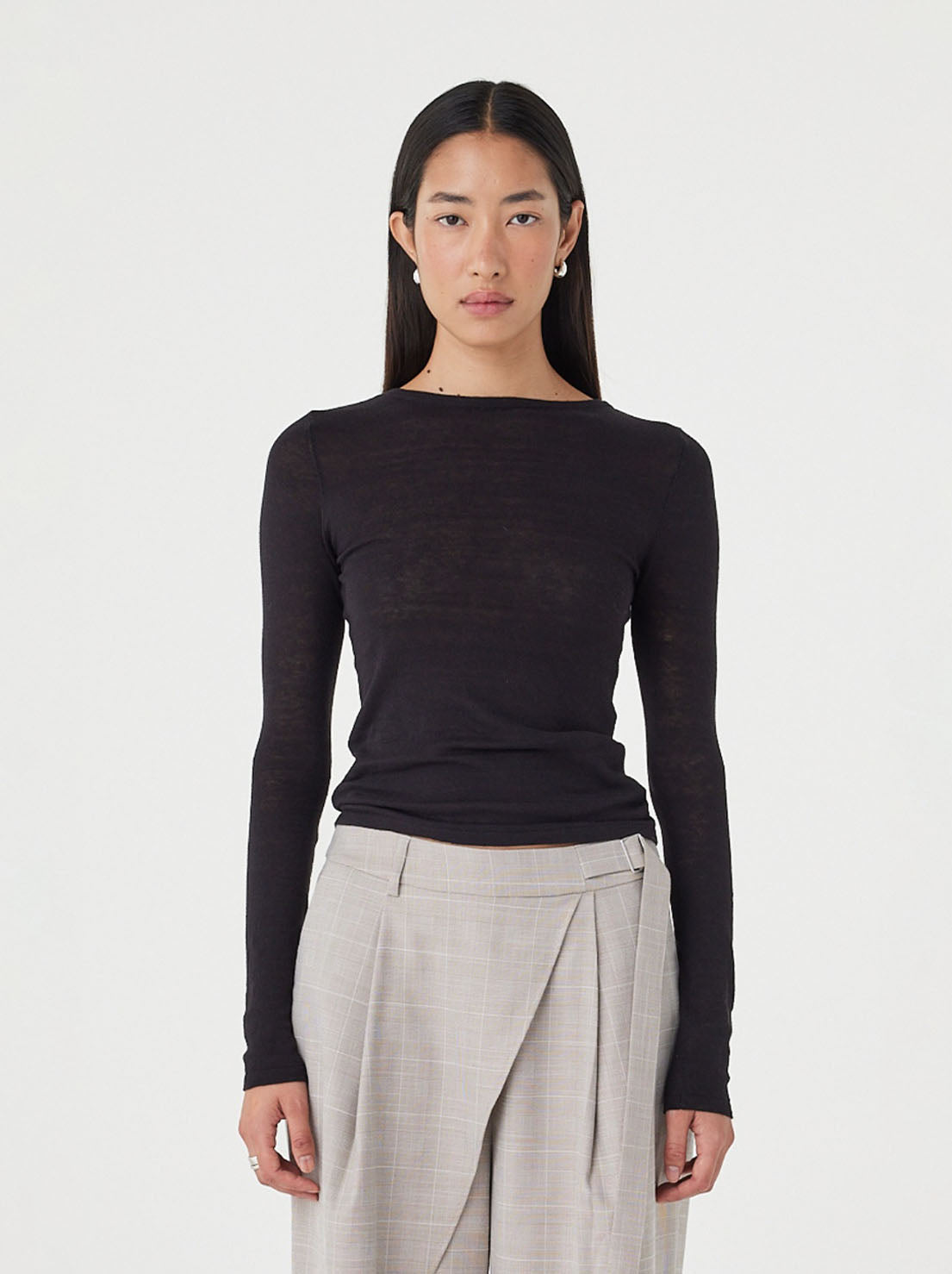 Arcaa Movement - Aston Long Sleeve Top - Black